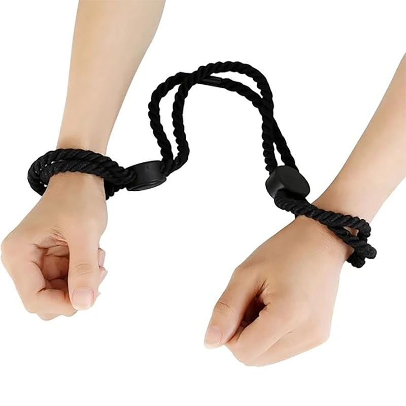 Cotton rope handcuffs