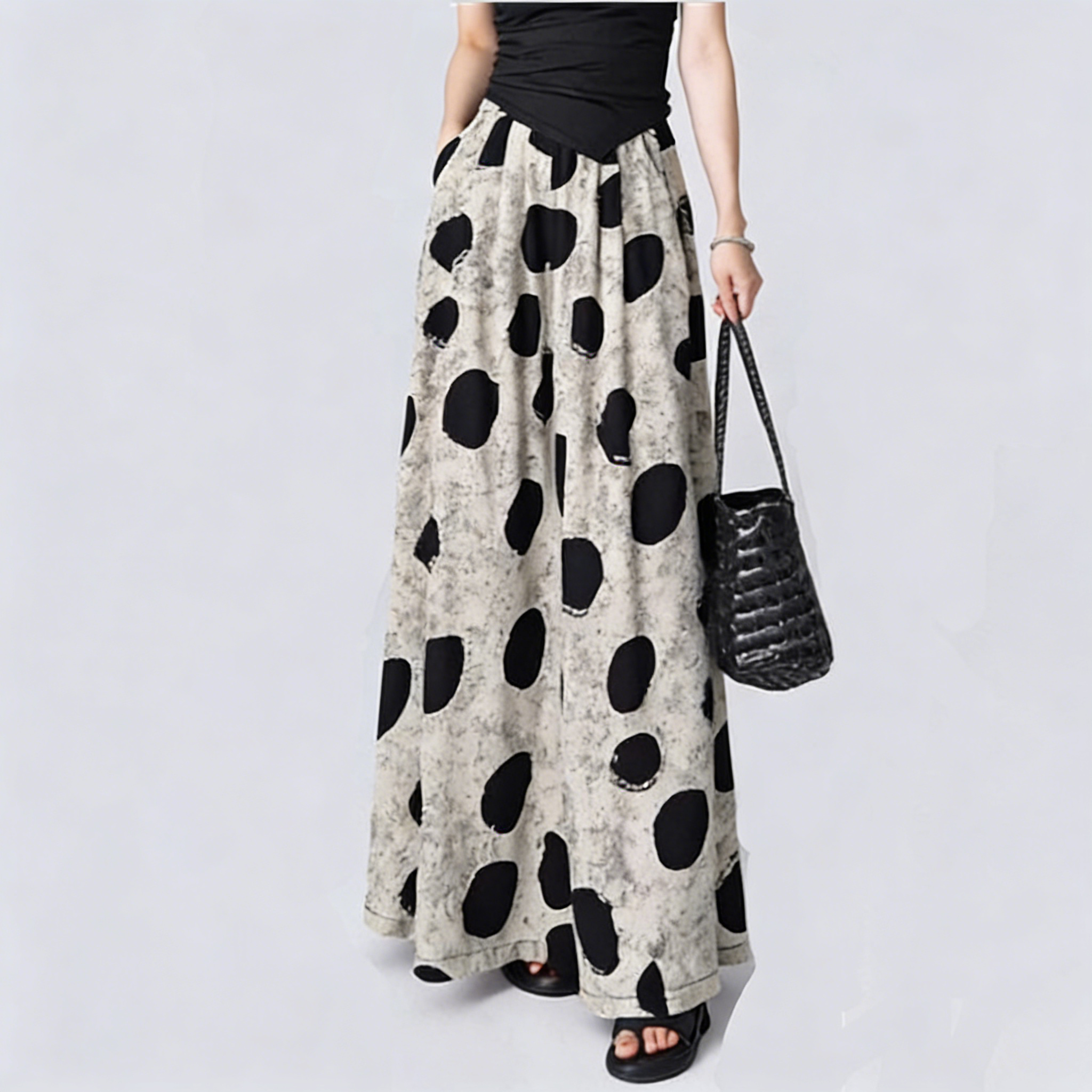 Summer casual wide-leg pants